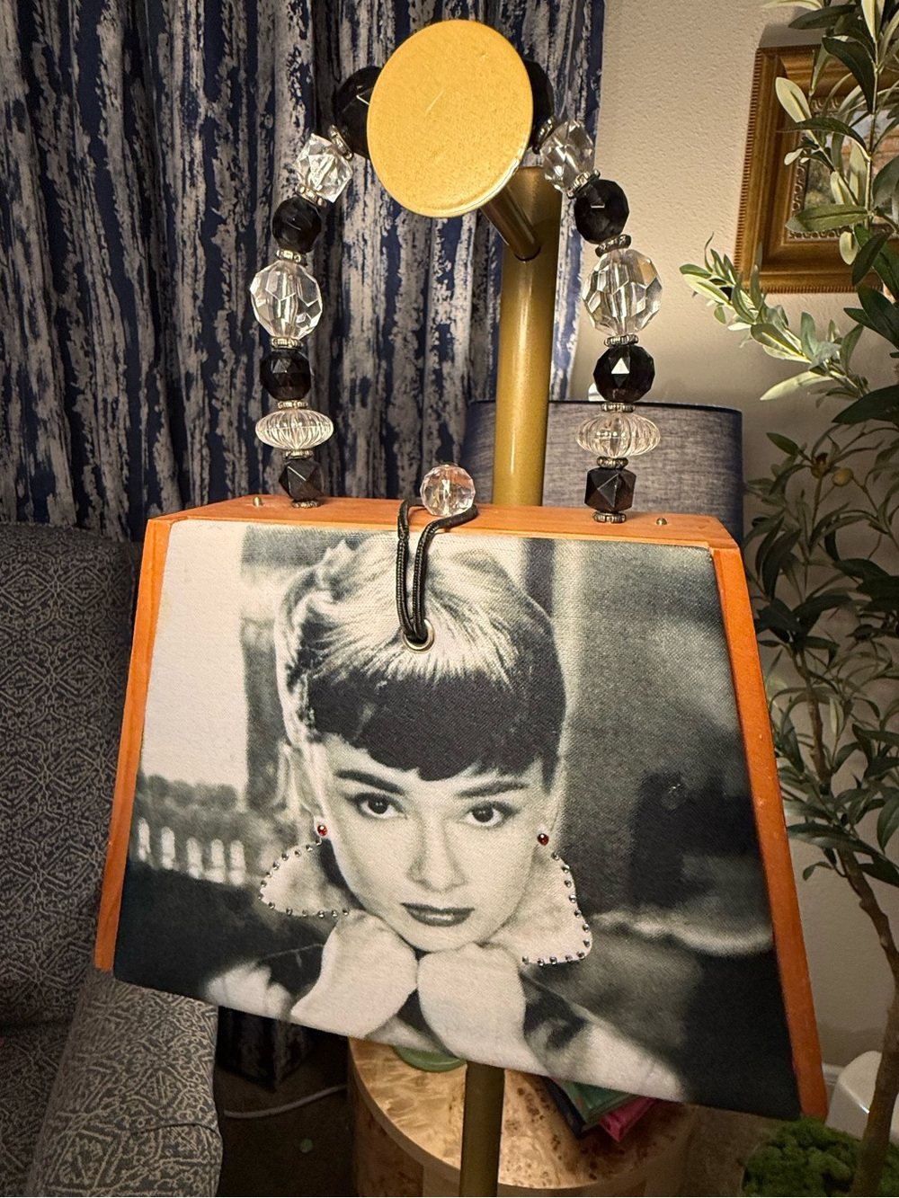 Vintage Presidente Cigar Box Audrey Hepburn Handbag